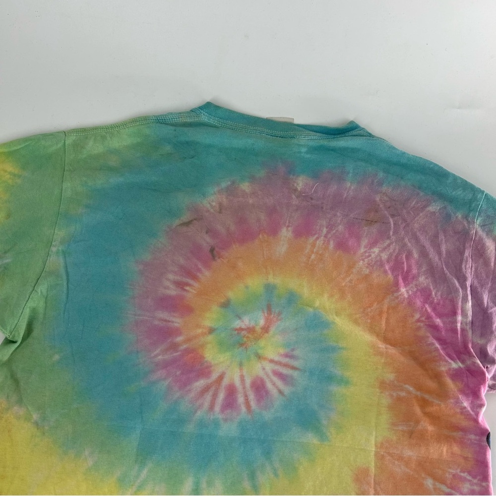 Vintage Y2K Grateful Dead Shirt Mens Medium Multicolor Dancing Bear Tie Dye - Picture 4 of 10